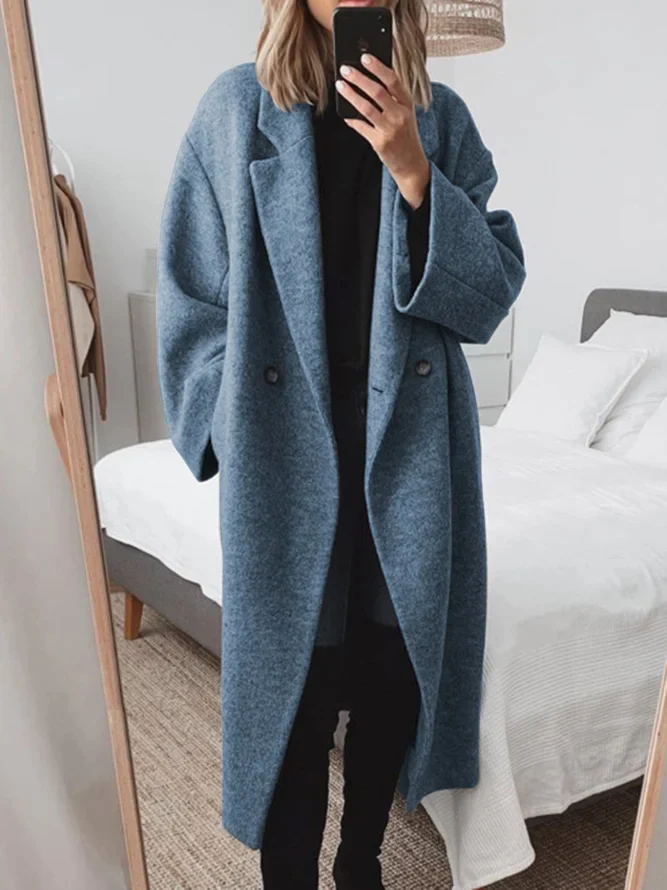Delphine | Eleganter und warmer Wintermantel für Damen