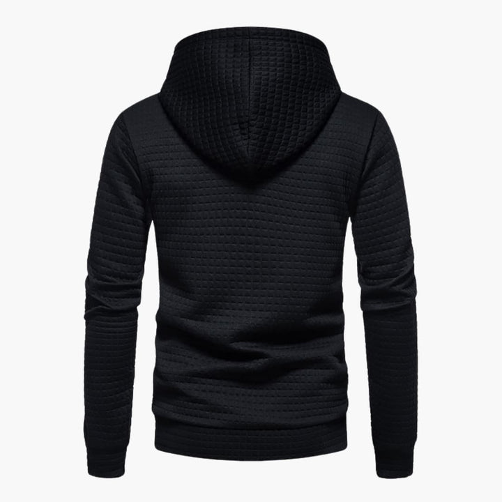 Andrea | Stylisches Karomuster Herren Kapuzenpullover