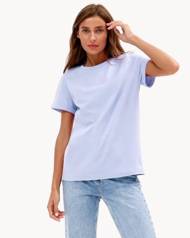 Vanessa | Essential Cotton Tee (Lebendige Farben)