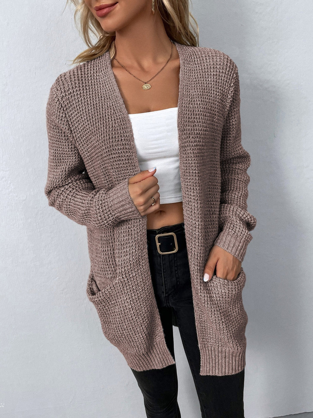 Krista | Vielseitiger gestrickter Komfort Cardigan für Frauen