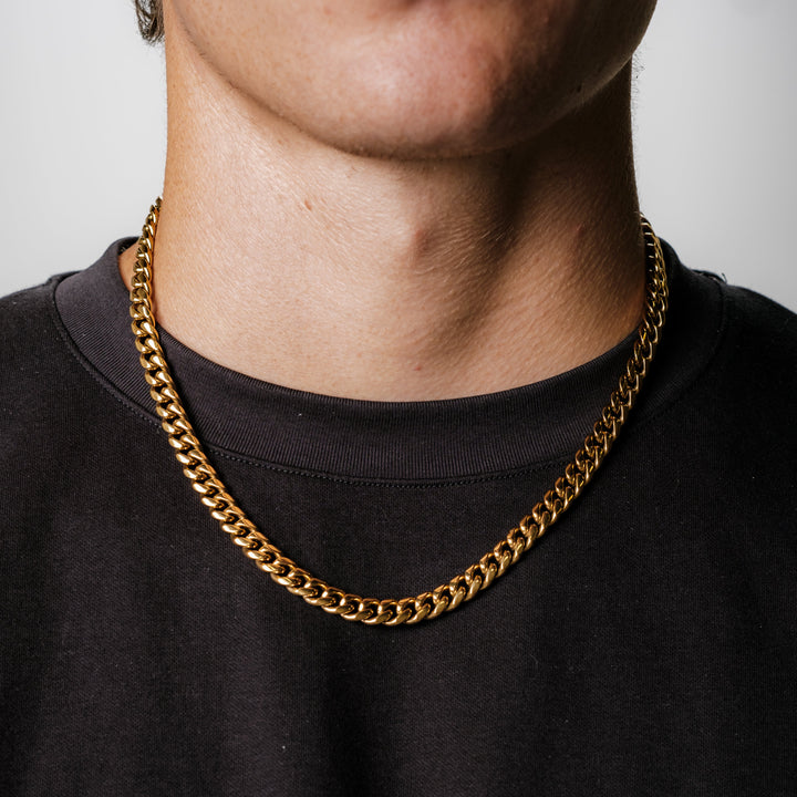 Cuban Chain 8MM (Gold)