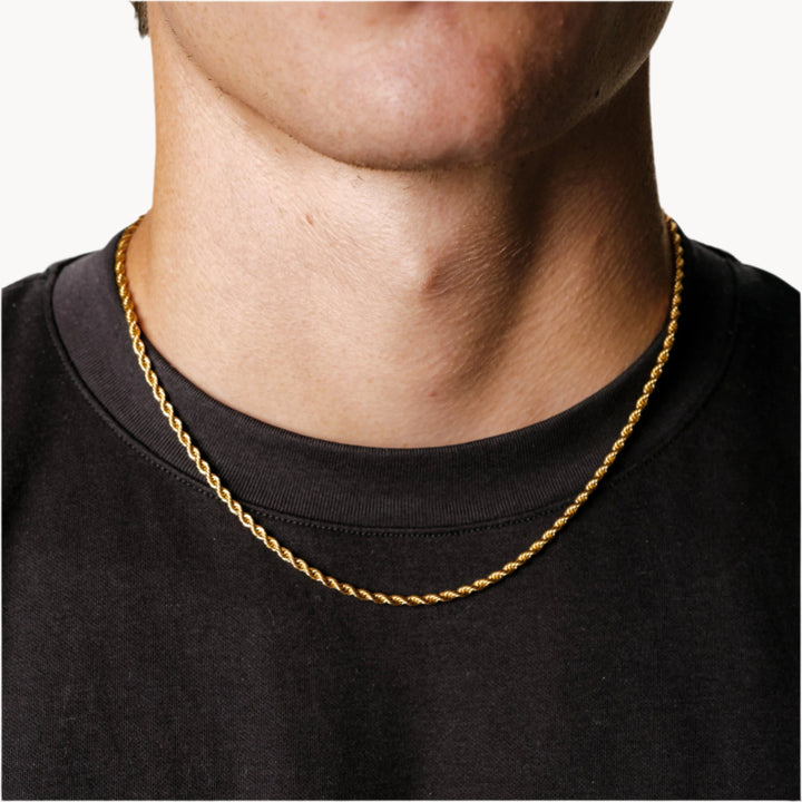 Rope Chain 3MM (Gold)