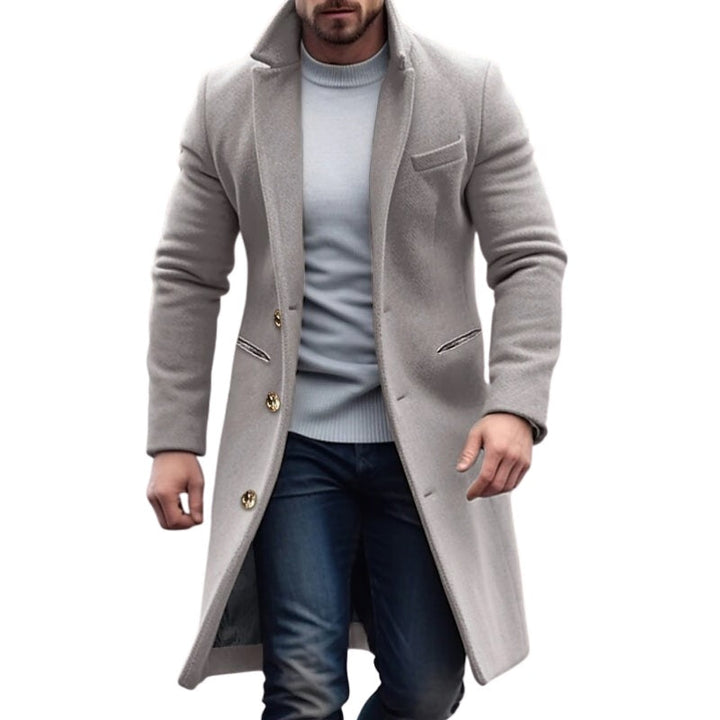 Damien | Elegante Vielseitigkeit Trenchcoat für Herren