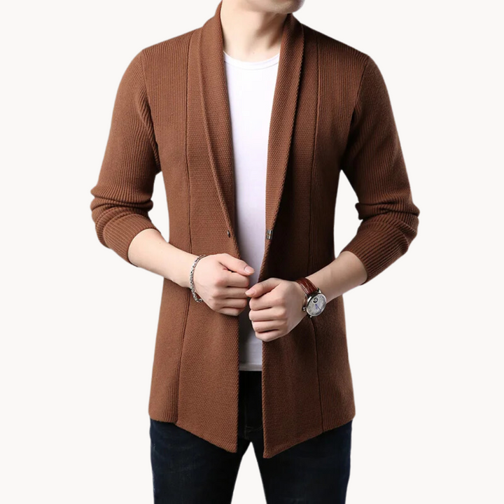 Quincy | Lange Strickjacke