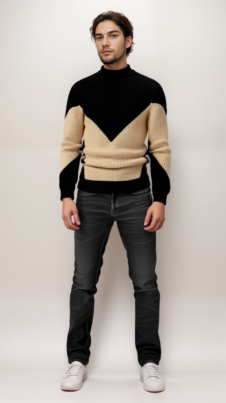 Sven - Moderner Strickpullover