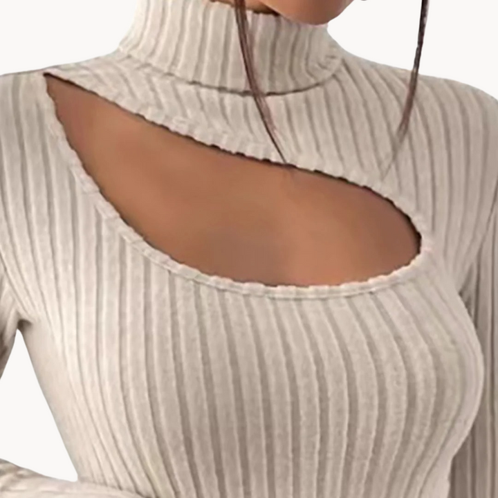 Yasmin | Hollow Knit Top