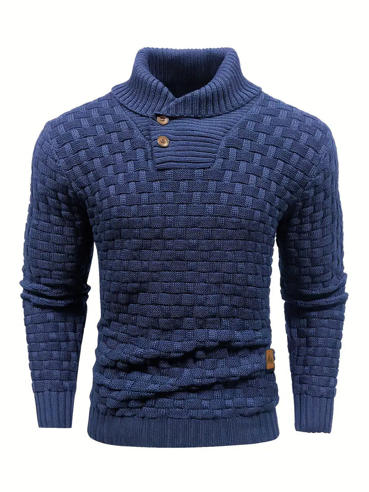 Mark | Elegantes gewebtes Design Herrenstrickpullover