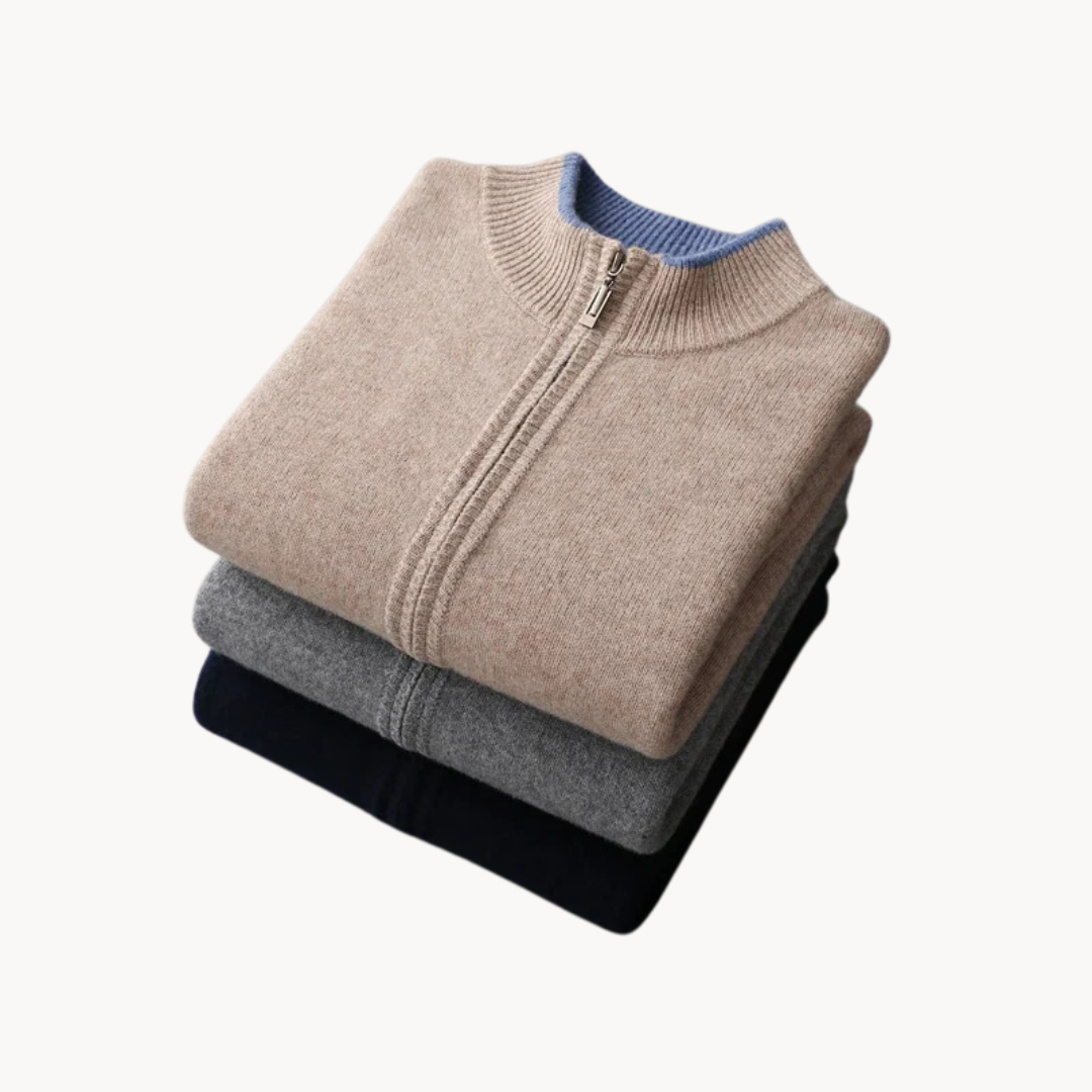 Kingston | Merino Zip Pullover