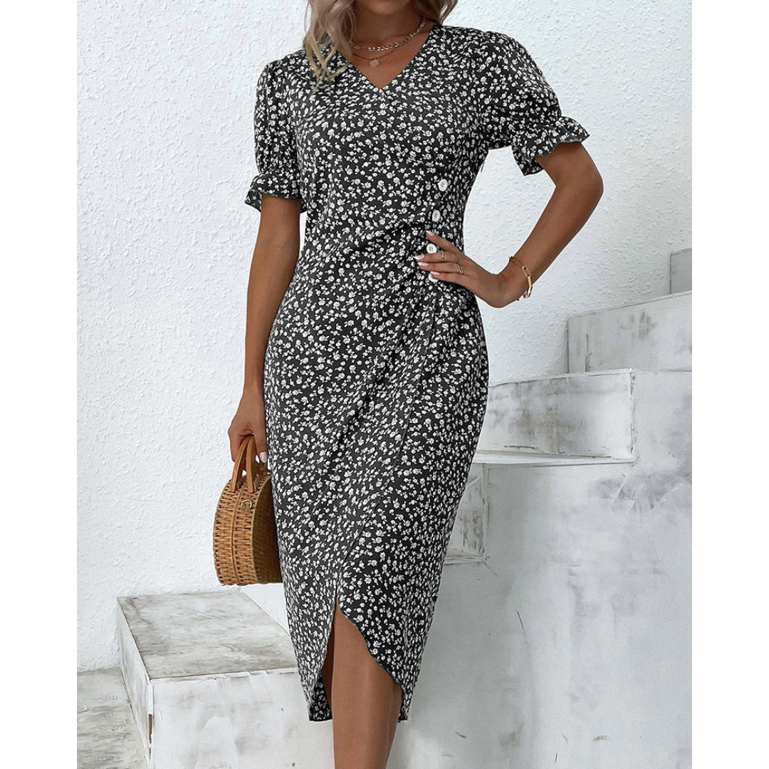 Carmen | Elegantes und komfortables Wickelkleid für Damen