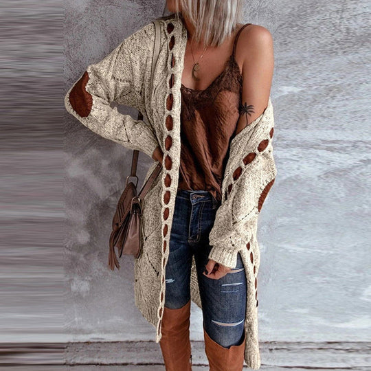 Tereza | Modischer Cardigan mit Kapuze für Frauen