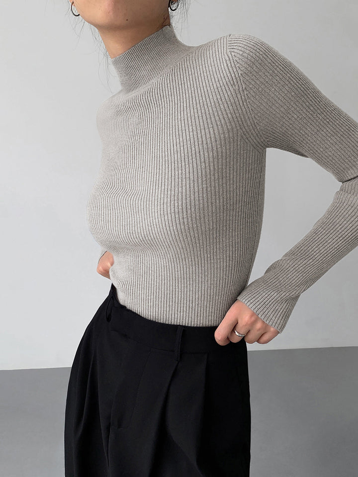 Solene | Long Sleeve Knit Top