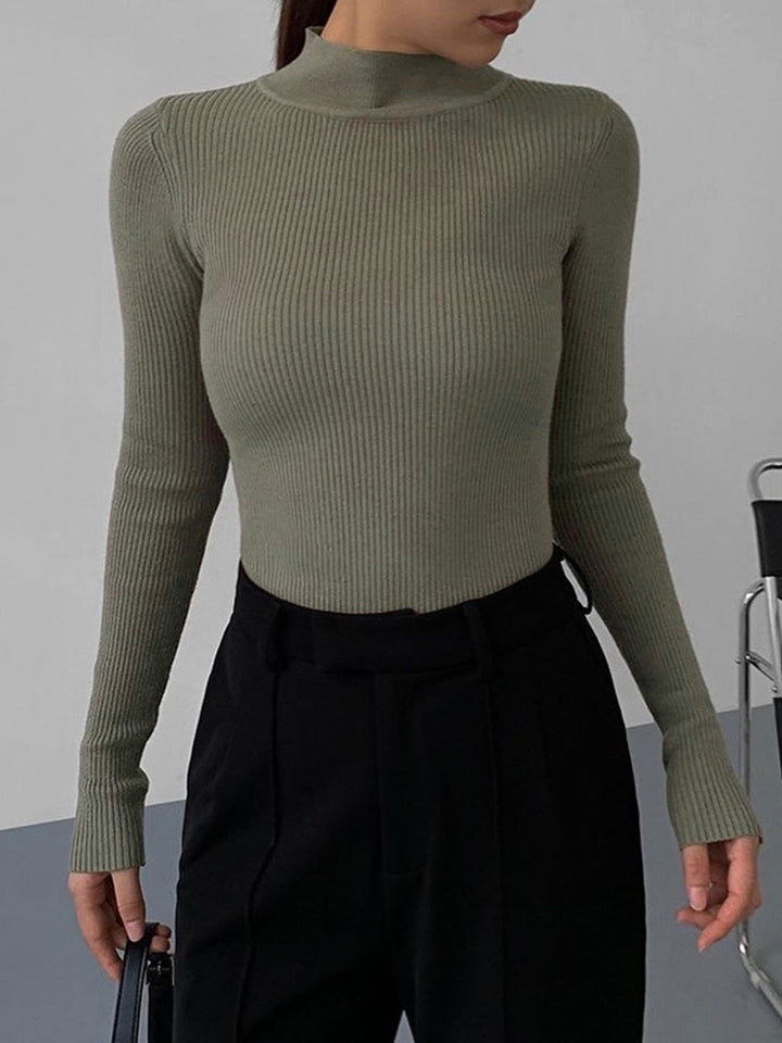 Solene | Long Sleeve Knit Top