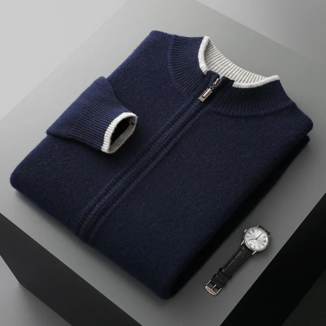 Kingston | Merino Zip Pullover