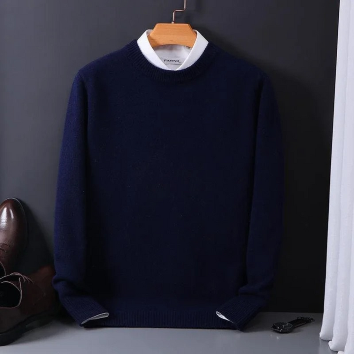 Ivan | Casual Elegant Fit Herrenpullover mit Rundhalsausschnitt