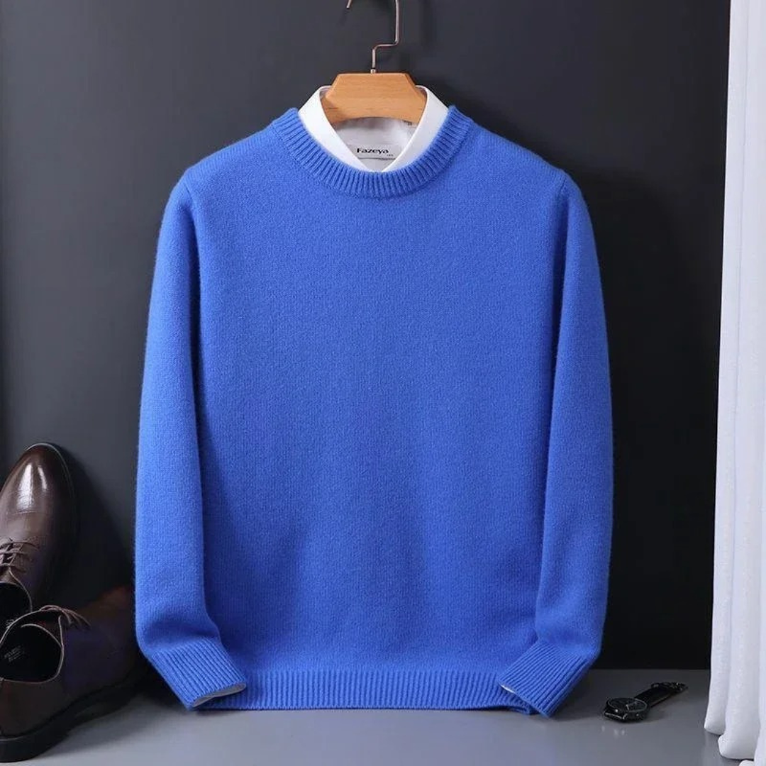 Ivan | Casual Elegant Fit Herrenpullover mit Rundhalsausschnitt