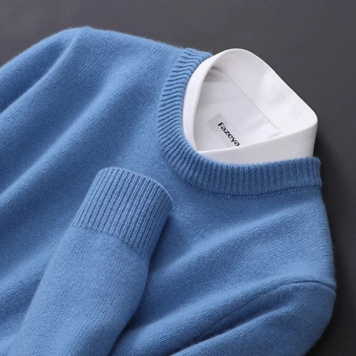 Ivan | Casual Elegant Fit Herrenpullover mit Rundhalsausschnitt