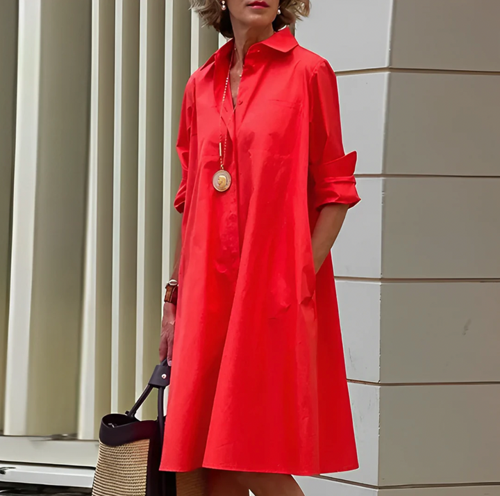 Lisbeth | Müheloser Komfort Damen Midikleid