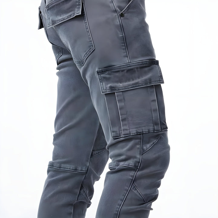 Samuel | Cargohose aus Stretch-Denim