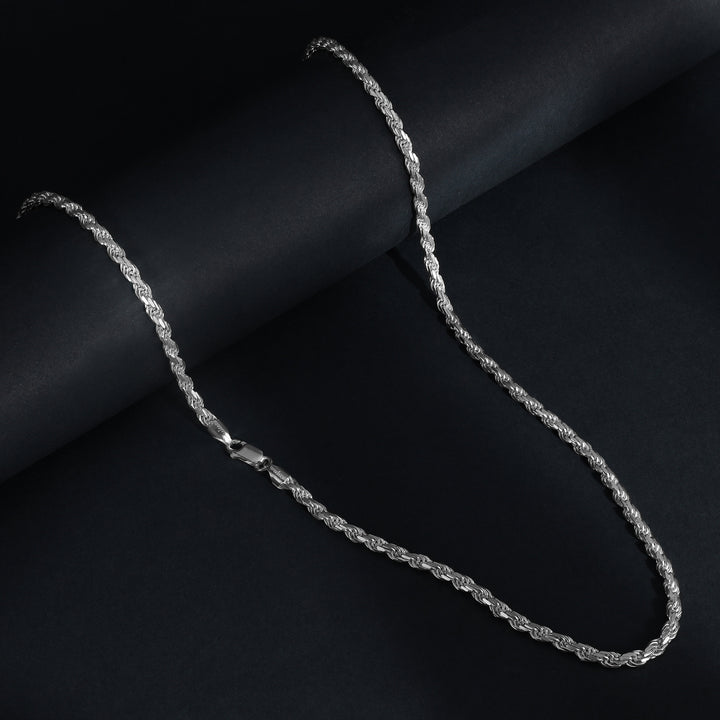 Kordelkette Rope Chain 3,5mm - 925