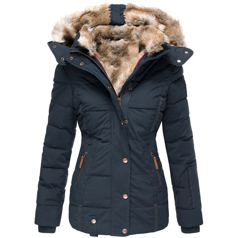 Lavinia | Stilvolle gepolsterte Schutz Damen Winterjacke