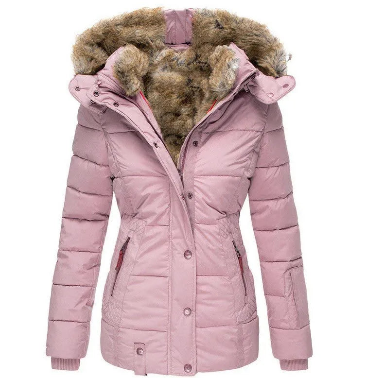 Lavinia | Stilvolle gepolsterte Schutz Damen Winterjacke