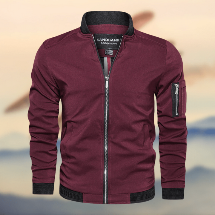 Levko | Moderner Lässiger Herren Bomberjacke