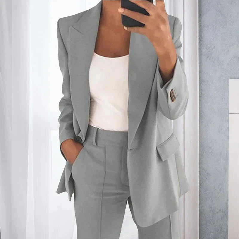 Juliana | Klassisches Power Dressing Damen Anzug Set