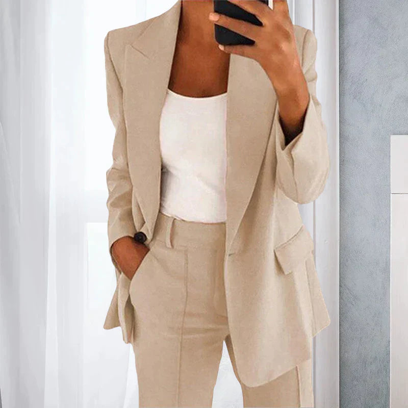 Juliana | Klassisches Power Dressing Damen Anzug Set