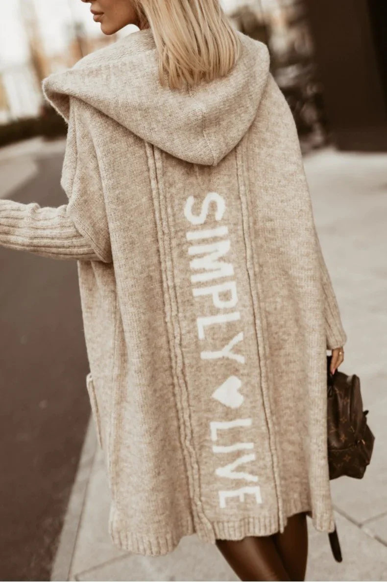 Noelia | Gemütlicher Vielseitiger Damen-Strickjacke