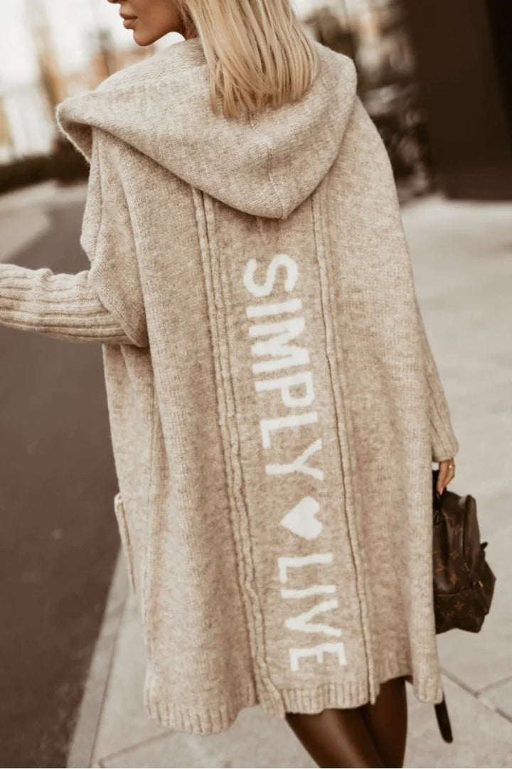Noelia | Gemütlicher Vielseitiger Damen-Strickjacke
