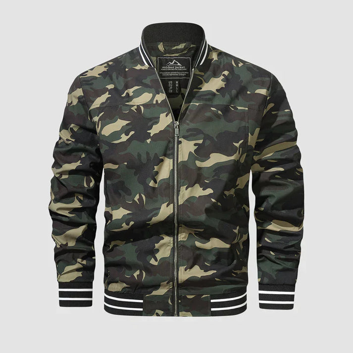 Crispino | Leichte Herrenjacke im zweifarbigen Design
