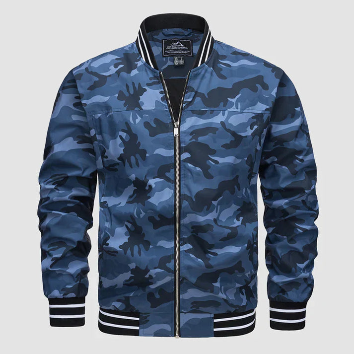 Crispino | Leichte Herrenjacke im zweifarbigen Design