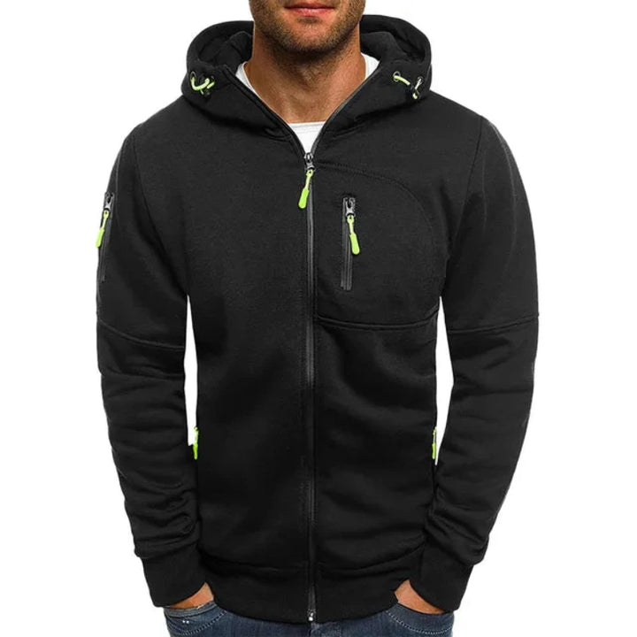 Anselm | Stilvolle, leichte Komfort Herren Tech Fleece Jacke