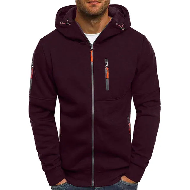 Anselm | Stilvolle, leichte Komfort Herren Tech Fleece Jacke