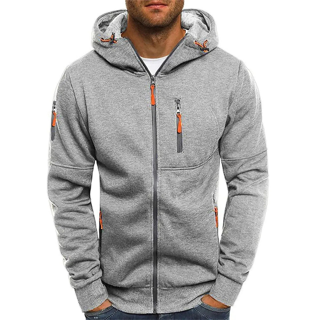 Anselm | Stilvolle, leichte Komfort Herren Tech Fleece Jacke