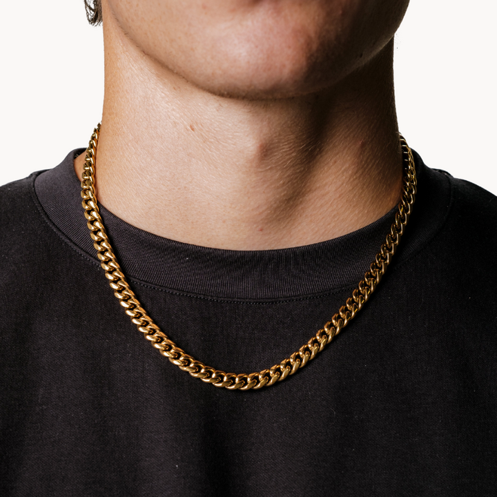 Cuban Chain 8MM (Gold)