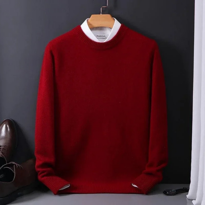 Ivan | Casual Elegant Fit Herrenpullover mit Rundhalsausschnitt