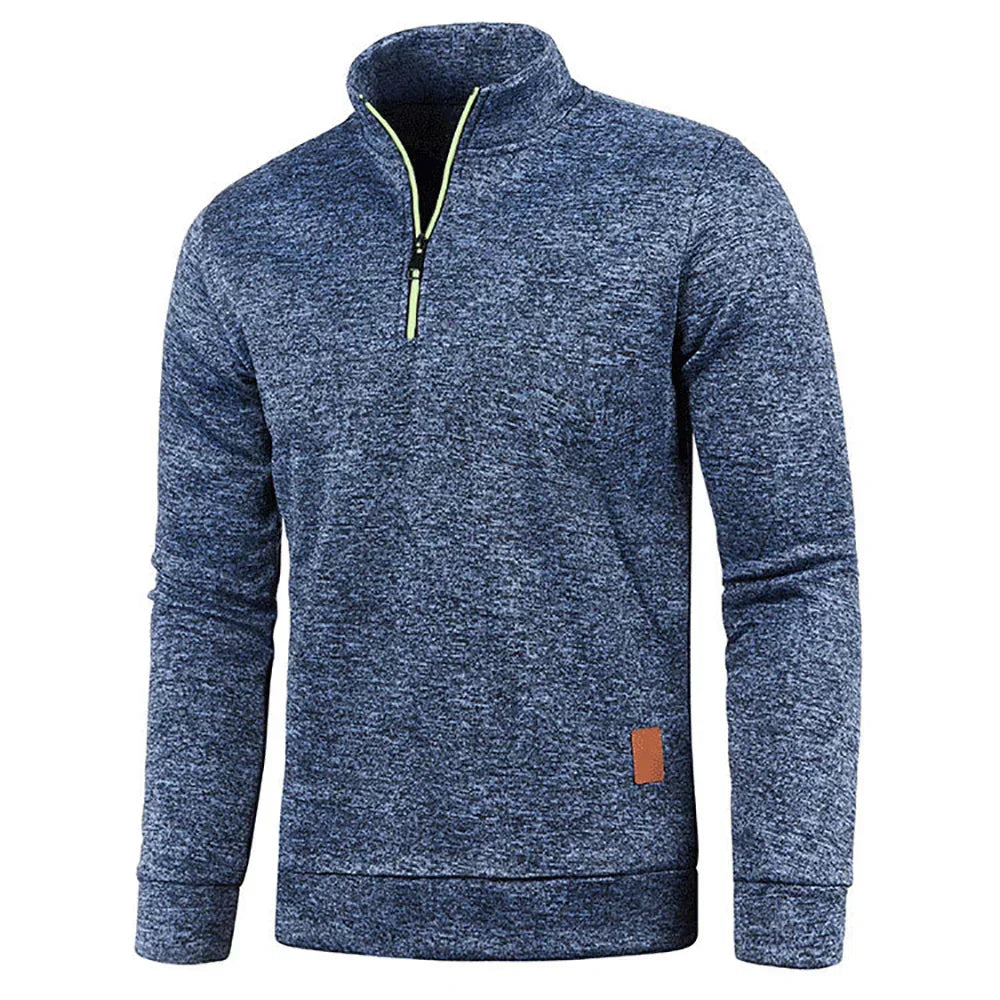 Milo | Ultra Comfort Half-Zip Design Herrenpullover