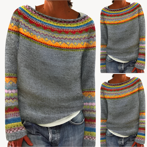 Elyse | Retro-pullover