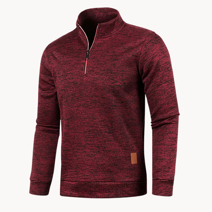 Milo | Ultra Comfort Half-Zip Design Herrenpullover