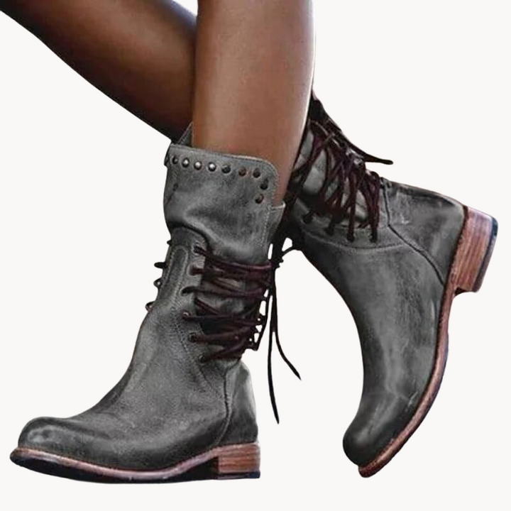 Rosalie | Luxuriöse Schnürstiefel für Damen