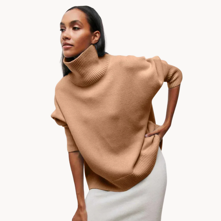 Teresa | Klassisch Elegante Wärme Damen Rollkragenpullover