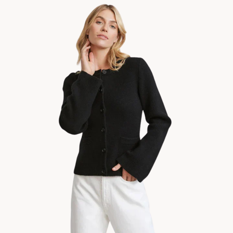 Birgit | Elegante Schmeichelhafte Passform Damen Strickjacke