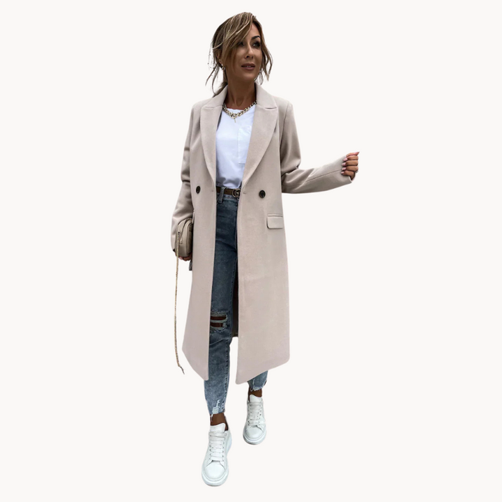 Graziella | Eleganter Warmer Komfort Damenmantel