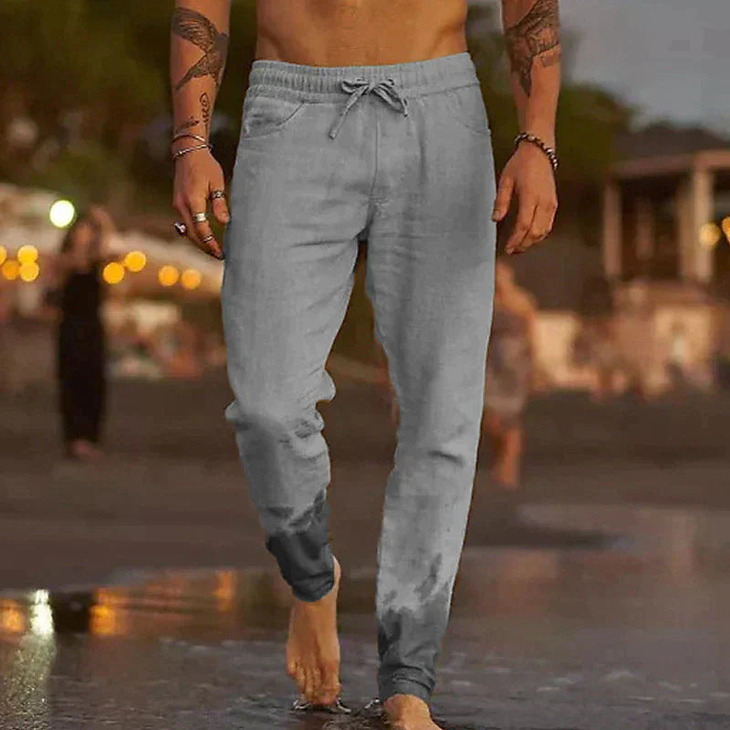 Cody | Zeitlose Leinenhose im leichten Stil für Herren