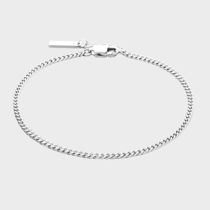 Cuban Bracelet 2MM (Silver)