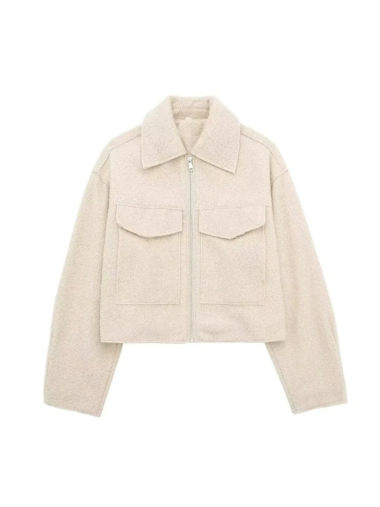 Titiana | Trendy Bequeme Herbst Damen Jacke