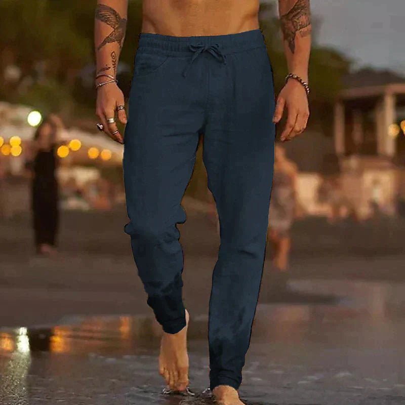 Cody | Zeitlose Leinenhose im leichten Stil für Herren