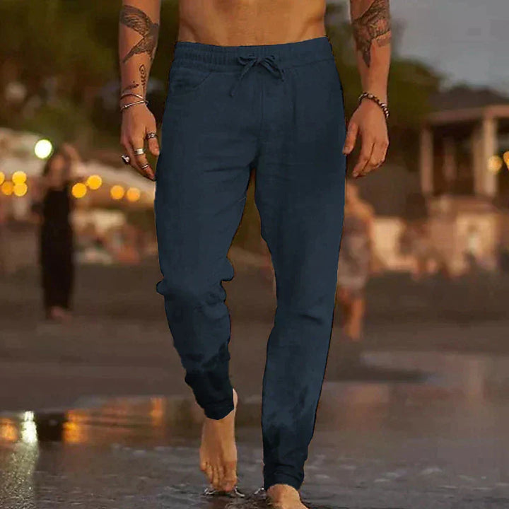Cody | Zeitlose Leinenhose im leichten Stil für Herren
