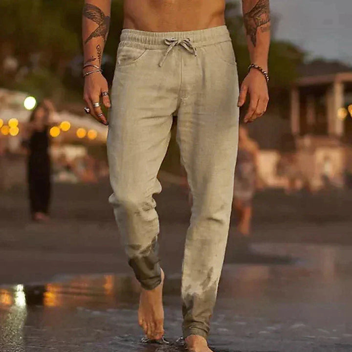 Cody | Zeitlose Leinenhose im leichten Stil für Herren